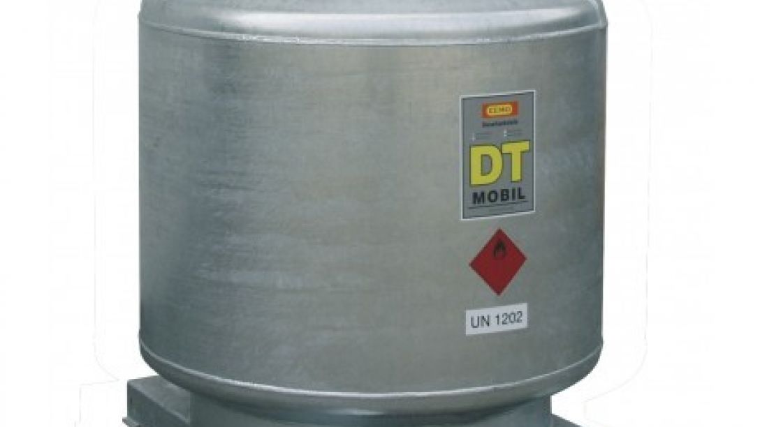 Jeklen rezervoar za dizel DT-Mobile Cemo 400l - 980l